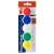 ICO Board Magnet, 5 pack, 30mm, assorted colors
