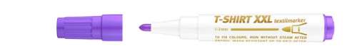 Marker textil ICO T-Shirt XXL, violet, 1-3 mm, vârf conic