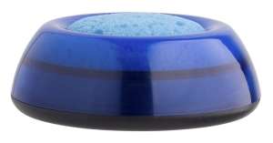 ICO Fingertip Moistener, blue, transparent, for stamps, money counting, tape - Fingertip Moistener