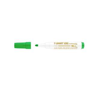 ICO T-Shirt XXL green textile marker, 1-3 mm, conical tip - ICO