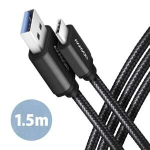 Axagon BUCM3-AM15AB USB-C auf USB-A Kabel, 1,5m, schwarz - AXAGON