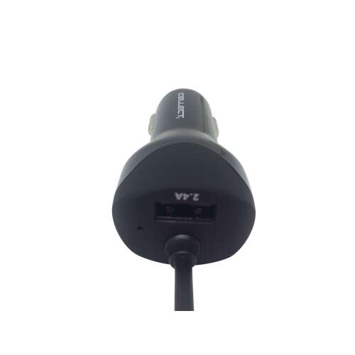 Cellect MPCB-TYPEC-ADAPT-24A 2.4A Universal Type-C Car Charger + 1x USB Socket