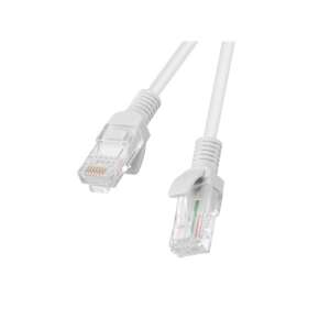 Lanberg PCU5-10CC-0150-S Cat5e UTP PVC 1,5m biely patch kábel - Patch káble