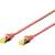 DIGITUS CAT 6A S/FTP patch cable, red, 0.25m