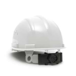 Handy 10372WH white safety helmet with ventilation system - Work Safety