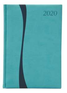 TOPTIMER 2020 Zsebnaptár, türkiz-kék, Duplex - TOPTIMER