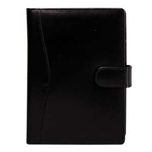 Schwarzer Leder-SATURNUS-Wochenplaner - Bürobedarf