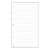 SATURNUS lined refill paper for ring binder, size M, white
