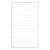 SATURNUS Calendar insert, notepad, "M", lined, SATURNUS, white 31542571