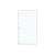 SATURNUS "M" size lined refill for ring binder, white, 30 sheets
