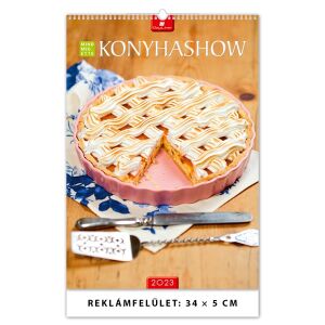 Realsystem 2023 Kitchen Show wall calendar, 340x485mm, monthly planner - Office Supplie & Stationery