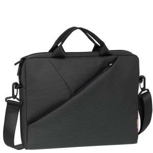 RIVACASE Tivoli 8730 15,6 Zoll Laptop-Tasche, schwarz, mit Schultergurt - RIVACASE