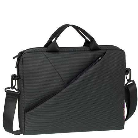 RIVACASE Tivoli 8730 15.6 inch laptop bag, black, with shoulder strap
