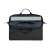 RIVACASE Tivoli 8730 15.6 inch laptop bag, black, open, showing laptop compartment