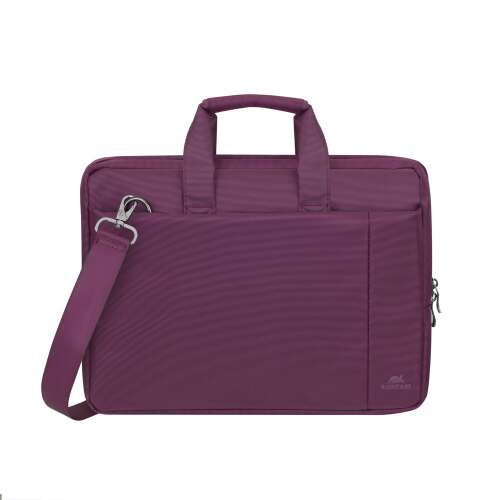 RIVACASE Central 8231 15.6 inch laptop bag, purple, with shoulder strap