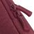 Close-up of RIVACASE Suzuka 7704 Red Laptop Sleeve Zipper