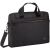 Angled view of RIVACASE Regent 8033 15.6 inch black laptop bag
