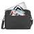 RIVACASE Regent 8033 15.6 inch laptop bag with laptop, tablet, and magazine inside