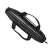 RIVACASE Regent 8033 15.6 inch black laptop bag interior with laptop inside