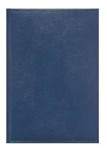 TOPTIMER Traditional A5 Tagesplaner, Blau - TOPTIMER