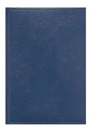 TOPTIMER Traditional A5 Tagesplaner, Blau