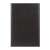 TOPTIMER B5 Meeting Notebook, Traditional, Black