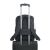 RIVACASE Biscayne 8365 laptop backpack attached to luggage with water bottle