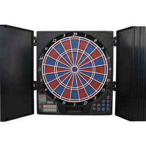 Bull&#039;s Lightning elektromos darts tábla, kabinetes, versenystandard, Russ Bray "The Voice" hangjával (2 év garancia!)