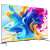 TCL 50-inch 4K QLED TV from a low angle