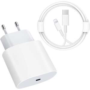 20W USB-C gyorstöltő 2m-es Lightning kábellel iPhone és iPad készülékekhez - Mobiltelefon kiegészítő