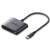UGREEN CM387 Card Reader + USB, USB-C (black) 57812388