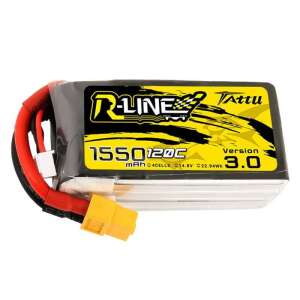 Tattu R-Line Version 3.0 1550mAh 14.8V 120C 4S1P XT60 akkumulátor 57817039 - RC Modell akkumulátor