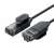 Ugreen Cat 6A Ethernet Patchkabel, schwarz, 1 Meter