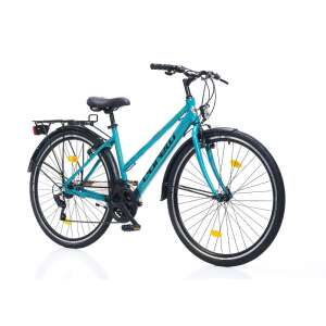 Corelli Nuptse könnyűvázas női trekking kerékpár 18" Kék 57822181 Női kerékpárok