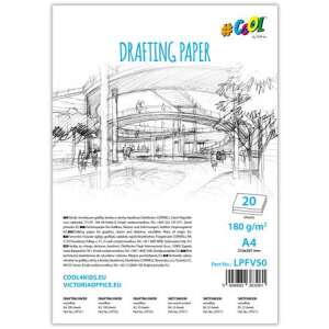 COOL BY VICTORIA Technical Drawing Pad, A4, 20 sheets, COOL BY VICTORIA