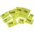 3M POSTIT Self-adhesive notepad, 102x152 mm, 100 sheets, checkered, 3M POSTIT, yellow 31579494