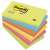 3M Post-it Notes, 76x127 mm, 6x100 sheets, assorted colors