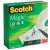 Lepiaca páska Scotch Magic, 12 mm x 33 m, rolka priehľadnej pásky, 3M
