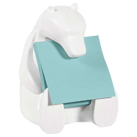 3M Post-it Note Dispenser, Polar Bear, White