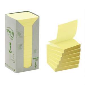 3M Post-it Z-Notes sticky notes, yellow, 76x76 mm, 1600 sheets - Notepad
