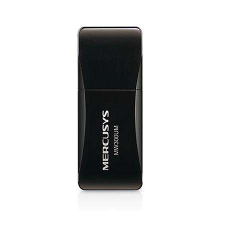 MERCUSYS Adaptor USB WiFi, mini, 300 Mbps, MERCUSYS MW300UM