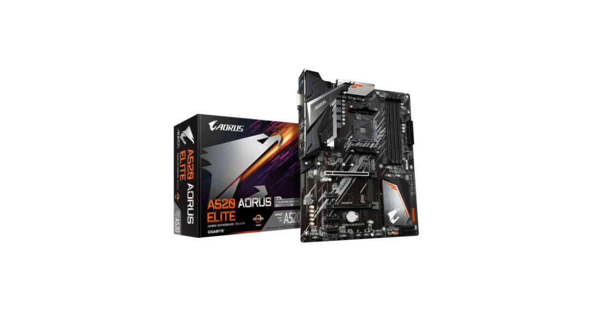 Am4 Gigabyte A520 Aorus Elite Cpu Support GIGABYTE MB Sc AM4 A520