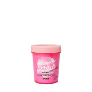 Victoria's Secret PINK Rosewater Scrub, exfoliant de corp neteditor cu colagen vegan și apă de trandafiri - Exfoliante pentru corp