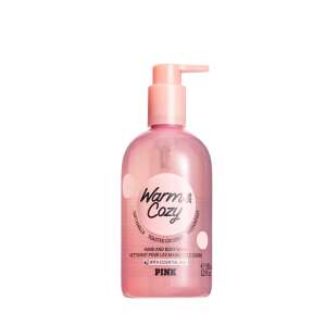 Victoria's Secret PINK Warm & Cozy Hand and Body Wash, 355 ml, with essential oils, vanilla, toasted coconut, and marshmallow scent - Beauty & Health