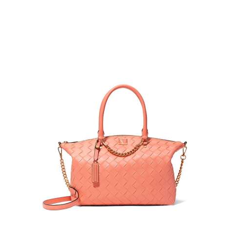 Victoria's Secret Slouchy Satchel, Guava 57849324