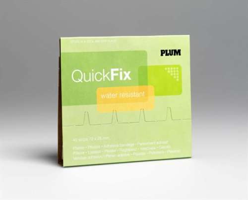 PLUM Pflaster Nachfüllpackung "Quick Fix", 45 Stück, wasserfest, PLUM 31544662