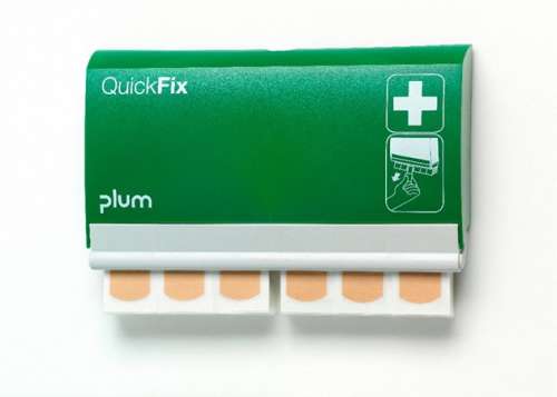PLUM Distribuitor de pansamente pentru răni Quick Fix, 90 de bucăți, rezistent la apă, PLUM 31544664