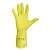 Gelbe Latexhandschuhe, Größe 7, 3M Scotch Brite, zum Reinigen und Schützen