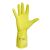 Gelbe Latex-Schutzhandschuhe, Größe 7 31544727
