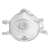 Supair FFP3 NR D SL valve respirator mask, front view